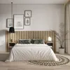 COZY Testiera e Comodini, 258x107x3cm, Letto 150,160,180cm, Anteprima dell’immagine prodotto 2