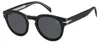 David Beckham DB 7041/S FLAT Black crystal 49/25/150 Herren Produktbild-Vorschau 2