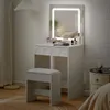 CLIPOP Mini miroir Led Coiffeuse, luminosité réglable Voir les images du produit 5