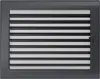 Lüftungsgitter 22x30 Graphite Jalousie Produktbild-Vorschau 3