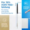LOBENSWERK Heizkörperbürste 2.0 [120cm - Schwarz] aus Produktbild-Vorschau 2