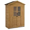 M MCombo Gartenschrank Gartenhaus Holz Begehbar, Produktbild-Vorschau 1