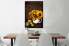 MuchoWow® Gerahmtes Poster Kürbisse - Sonnenblumen - Herbst Produktbild-Vorschau 2