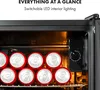 Klarstein Beersafe XXL Onyx, lednice, , LED, 3 kovové Náhled obrázku produktu 5