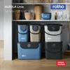 Rotho 3er-Set Mülltrennsystem je 55L Albula – Mülleimer mit Produktbild-Vorschau 6