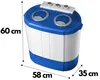 Steinborg Mini práčka + odstredivá sušička do 3 KG | 2 Náhľad obrázku produktu 5