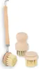 Obst und Gemüsebürsten Set mit Naturborsten aus Holz und Produktbild-Vorschau 1