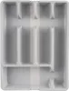 Wkład na sztućce do szuflady rozsuwany szary 36,5x27,5 cm Podgląd zdjęcia produktu 5
