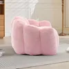 Puf Lotus 110 x 110 cm – kompaktowa sofa w kolorze różowym, Podgląd zdjęcia produktu 8