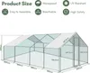 3x8x2m Kurnik Wybieg dla zwierząt Wybieg dla zwierząt z Podgląd zdjęcia produktu 2