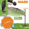 KESSER® Sonnenschirm Ampelschirm SUN Rund XL Ø330 cm Inkl. Produktbild-Vorschau 2