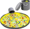 A play mat with toys and a storage bin. Náhľad obrázku produktu