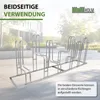 Fahrradständer für 6 Fahrräder höhenversetzt 210 x 75,5 cm Produktbild-Vorschau 3