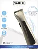 A marketing image for a Wahl Professional Cord/Cordless Trimmer, showcasing the product and its features. Produktbild-Vorschau