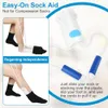 Sokkenhulp - Sokkenrek - Sokkenaanbrenger - Antislip Productafbeelding-voorbeeld 3