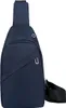 Brusttasche in Dunkelblau, Umhängetasche, Schultertasche, Produktbild-Vorschau 1