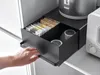 Yamazaki Schublade schwarz Küche für Arbeitsplatte Produktbild-Vorschau 9