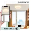ZMH 2ER Deckenlampe LED Schlafzimmer Deckenleuchte 5W 3000K Produktbild-Vorschau 4