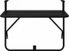 vidaXL Tavolo da balcone sospeso nero 60 x 39 x 65 cm Anteprima dell’immagine prodotto 5