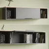 Nástěnná police Vicco Betti Anthracite/Sonoma 120 x 30 cm, Náhled obrázku produktu 5