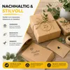 100 hojas de papel kraft marrón de 160 g/m², fabricado con Vista previa de la imagen del producto 4