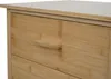 Close-up of a wooden drawer with a handle. Produktbild-Vorschau