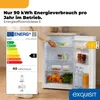 Exquisit Vollraumkühlschrank KS516-V-040E weiss | 127 l Produktbild-Vorschau 2
