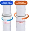 Klimaanlage Schlauch Verlängerung 200cm mit Adapter 130mm Produktbild-Vorschau 2