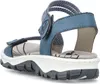 Rieker Damen-Sandalette Royal-Blau-Jeans-Weiß, Farbe:blau, Produktbild-Vorschau 29