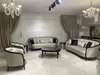 Casa Padrino Luxus Barock Beistelltisch Schwarz - Runder Produktbild-Vorschau 7