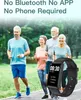 Fitnessuhr, Schrittzähleruhr (ohne App und Handy), 1,47 Produktbild-Vorschau 2