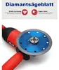 Disco diamantato turbo da 125 mm per taglio di granito, Anteprima dell’immagine prodotto 6