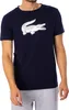 Lacoste Sport Herren T-Shirt Navy mit Krokodilaufdruck Weiß Produktbild-Vorschau 17