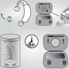 JB White 10x Hörgeräte Trockenkapseln kompatibel mit Phonak Produktbild-Vorschau 6