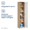 Regal mit 5 Ebenen Aktenschrank mit 4 Einlegeböden und 1 Produktbild-Vorschau 5