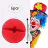6 Stück Clownnasen aus Schaumstoff- Lustige Produktbild-Vorschau 1