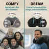 FLOWZOOM COMFY Memory Foam Reise-Nackenkissen 360°, Grau Produktbild-Vorschau 6