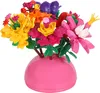 Blumenstrauß aus Bauklötzen, kreativ, 6 BLUMEN in Kugeln, Produktbild-Vorschau 3