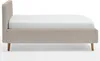 Bett Dalila 140x200cm Teddystoff - beige Produktbild-Vorschau 7
