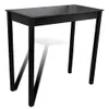 vidaXL Stolik barowy MDF czarny 115×55×107 cm Podgląd zdjęcia produktu 7
