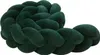 Bottle green - Geflochtene Bettschlange Bettumrandung für Produktbild-Vorschau 4