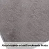 A close-up view of a gray textured mat. Produktbild-Vorschau