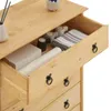 Kommode BARRIO mit 5 Schubladen I Sideboard aus massiver Produktbild-Vorschau 4