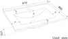 LOMAZOO Badezimmermöbel Mattschwarz 60 cm [MARENZA] - Produktbild-Vorschau 2