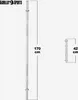 GORILLA SPORTS® Hantelset - 100kg, Langhantelstange 170cm, Produktbild-Vorschau 5