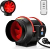 Rohrventilator, 80W 150mm Rohrventilator mit Fernbedienung, Produktbild-Vorschau 1