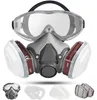 Atemschutzmaske mit Schutzbrille und Filtern, Staubmaske Produktbild-Vorschau 1