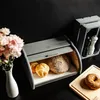 Creative Home Porta-Pane Legno Grigio | 38x28,5x17,5cm | Anteprima dell’immagine prodotto 7