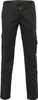 A pair of black cargo pants for women, shown from the front against a white background. Produktbild-Vorschau