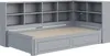 Uittrekbaar bed 90/180 x 190 cm met opbergruimte, Productafbeelding-voorbeeld 11